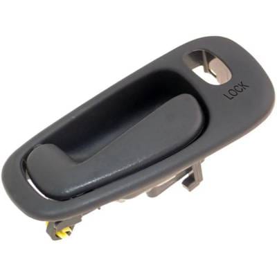 Front Driver Side Interior Door Handle Compatible With 1998-2002 Toyota Corolla Chevrolet Prizm Gray thumbnail 2