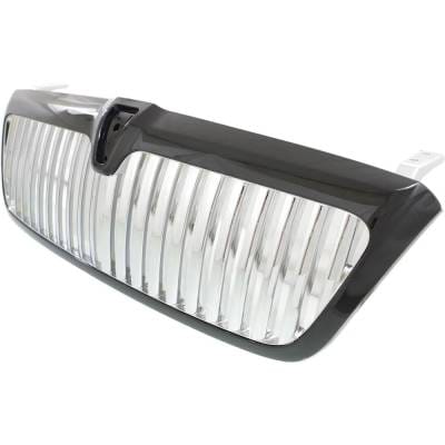 New Black Shell Grille Assembly Compatible With Lincoln Navigator Luxury 8 Cyl 5.4L 2004-2006 By thumbnail 4