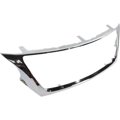 New Chrome Grille Trim Compatible With Lexus Gs450h Base 6 Cyl 3.5L Gs350 Base 6 Cyl 3.5L Gs460 Base thumbnail 6
