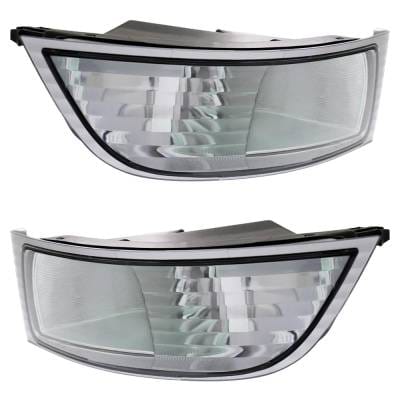 New Front Left And Front Right Fog Light Compatible With Lexus Gx470 Base 8 Cyl 4.7L 2003-2009 By thumbnail 6