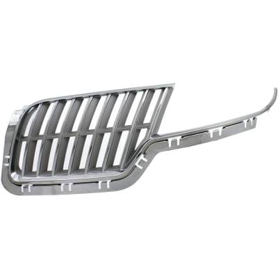 New Chrome Shell Grille Assembly Compatible With Lincoln Mkz Hybrid 4 Cyl 2.5L Mkz Base 6 Cyl 3.5L thumbnail 2
