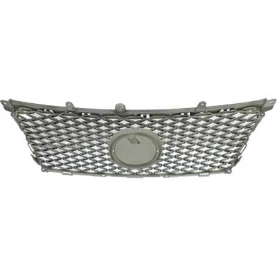 New Gray Grille Assembly Compatible With Lexus Is350 C 6 Cyl 3.5L Is250 Base 6 Cyl 2.5L Is350 C F thumbnail 10