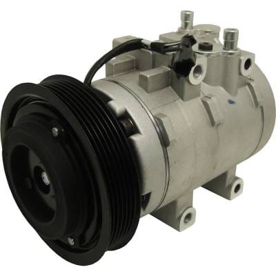 New 6-Groove Pulley A/C Compressor Compatible With Hyundai Santa Fe Limited 6 Cyl 3.5L Santa Fe Gls thumbnail 2