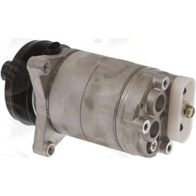 New 6-Groove Pulley A/C Compressor Compatible With Cadillac Deville Touring 8 Cyl 4.9L Eldorado Base thumbnail 6