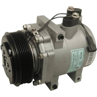 New 6-Groove Pulley A/C Compressor Compatible With Ford Lincoln Mercury Town Car Signature 8 Cyl thumbnail 2