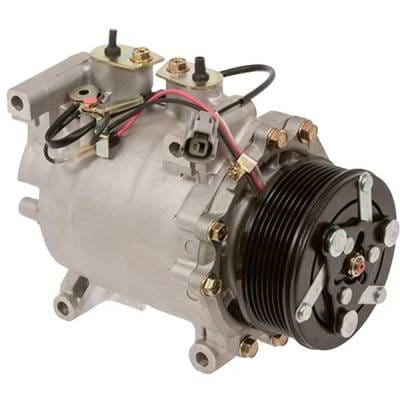 New 7-Groove Pulley A/C Compressor Compatible With Acura Honda Civic Si 4 Cyl 2.0L Rsx Type-S 4 Cyl thumbnail 2
