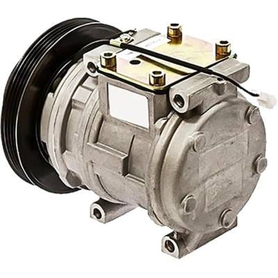 New 4-Groove Pulley A/C Compressor Compatible With Geo Toyota Corolla Dlx All Trac 4 Cyl 1.6L Prizm thumbnail 4