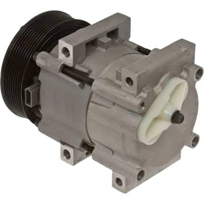 New 8-Groove Pulley A/C Compressor Compatible With Ford F-250 Xlt 8 Cyl 7.3L F-350 Eddie Bauer 8 Cyl thumbnail 4