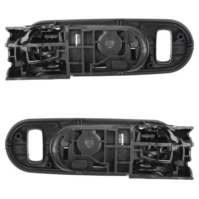 Front Driver And Passenger Side Interior Door Handle Compatible With 2007-2012 Mazda Cx-7 Black With thumbnail 10