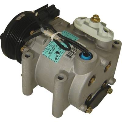 New 6-Groove Pulley A/C Compressor Compatible With Ford Jaguar Lincoln Ls Sport 8 Cyl 3.9L S-Type R thumbnail 2