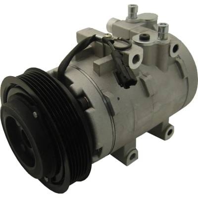 New 6-Groove Pulley A/C Compressor Compatible With Hyundai Kia Tucson Gl 6 Cyl 2.7L Sonata Glx 6 Cyl thumbnail 2