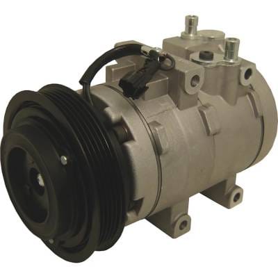 New 5-Groove Pulley A/C Compressor Compatible With Hyundai Kia Santa Fe Base 4 Cyl 2.4L Sonata Ve 4 thumbnail 2