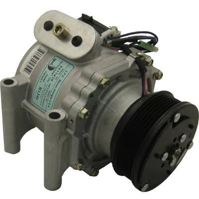 New 6-Groove Pulley A/C Compressor Compatible With Isuzu Oldsmobile Saab Ascender Ls 6 Cyl 4.2L thumbnail 2