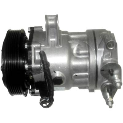 New 6-Groove Pulley A/C Compressor Compatible With Jeep Liberty Sport 6 Cyl 3.7L Liberty Limited 6 thumbnail 2