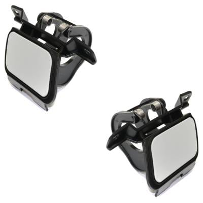 New Pair Of Headlight Washer Cover Compatible With Mercedes Benz Slk350 Base Slk280 Base 2005-2011 thumbnail 4