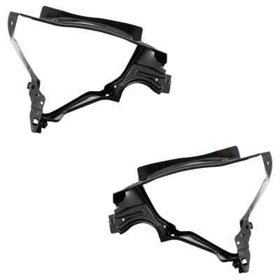 New Pair Of Headlight Bracket Compatible With Mercedes Benz Glk350 Base 6 Cyl 3.5L Glk250 Bluetec thumbnail 2