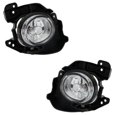 New Front Left And Front Right Fog Light Compatible With Mazda 3 Mazdaspeed 4 Cyl 2.3L 2010-2013 thumbnail 2