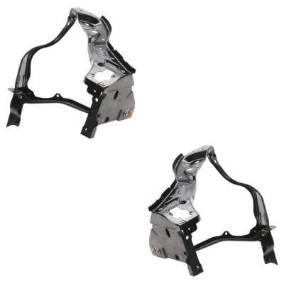 New Pair Of Headlight Bracket Compatible With Mercedes Benz E300 4Matic E250 Bluetec 4Matic thumbnail 8