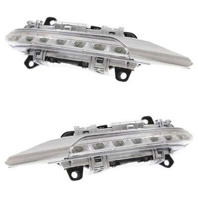 New Pair Of Driving Light Compatible With Mercedes Benz S550 4Matic 8 Cyl 4.7L Glk250 Bluetec 4Matic thumbnail 6