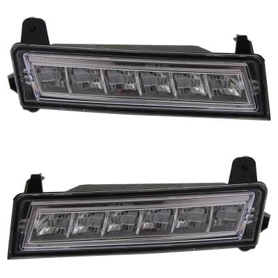 New Pair Of Driving Light Compatible With Mercedes Benz Glk350 4Matic 6 Cyl 3.5L Glk350 Base 6 Cyl thumbnail 2