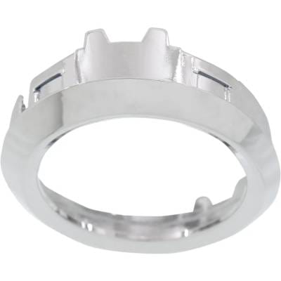 New Fog Light Trim Compatible With Mercedes Benz E400 Hybrid R350 4Matic E350 Base E300 4Matic E350 thumbnail 4
