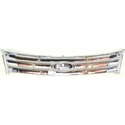 New Chrome Grille Assembly Compatible With Ford Taurus Se 6 Cyl 3.5L Taurus Limited 6 Cyl 3.5L thumbnail 8