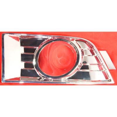 New Chrome Fog Light Trim Compatible With Ford Edge Limited 6 Cyl 3.5L Edge Sel 6 Cyl 3.5L Edge Se 6 thumbnail 2