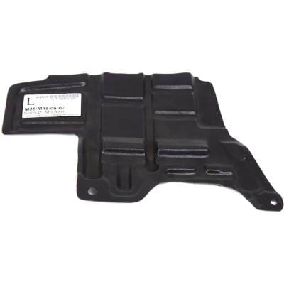 Fender Splash Shield Compatible With 2006-2010 Infiniti M35 M45 Left Driver Side Plastic Guard thumbnail 8