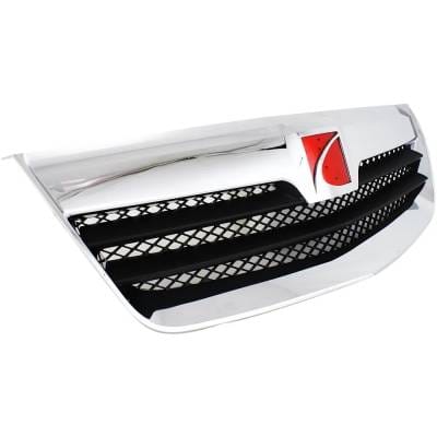 New Chrome Shell Grille Assembly Compatible With Saturn Outlook Xe 6 Cyl 3.6L Outlook Xr 6 Cyl 3.6L thumbnail 6