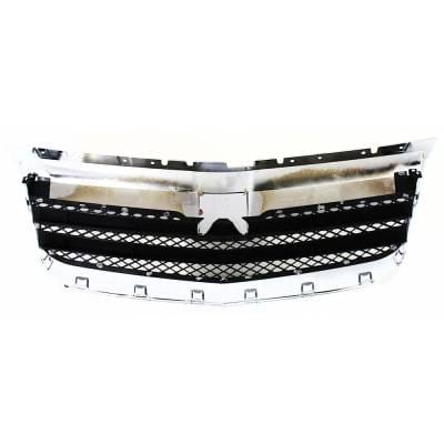 New Chrome Shell Grille Assembly Compatible With Saturn Outlook Xe 6 Cyl 3.6L Outlook Xr 6 Cyl 3.6L thumbnail 10