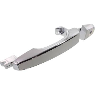 Front Driver Side Exterior Door Handle Compatible With 2008-2013 Chevrolet Caprice Pontiac G8 Chrome thumbnail 6