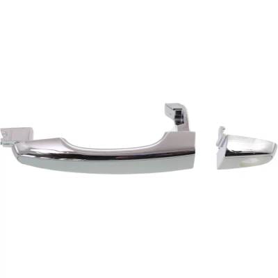 Front Driver Side Exterior Door Handle Compatible With 2008-2013 Chevrolet Caprice Pontiac G8 Chrome thumbnail 8
