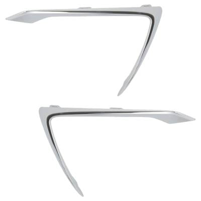 New Pair Of Grille Trim Compatible With Chevrolet Cruze Premier 4 Cyl 1.4L Cruze Diesel 4 Cyl 1.6L thumbnail 6