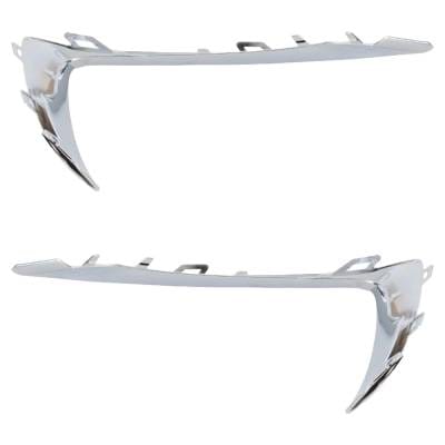 New Pair Of Grille Trim Compatible With Chevrolet Cruze Diesel 4 Cyl 1.6L Cruze Lt 4 Cyl 1.6L 2019 thumbnail 10