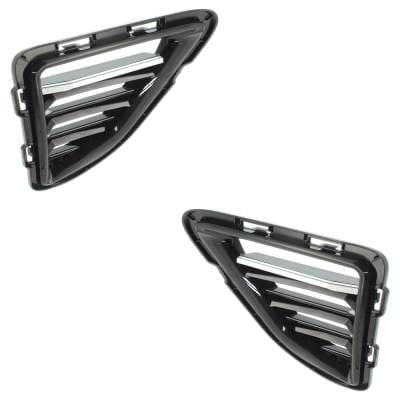 New Front Left And Front Right Fog Light Cover Compatible With Chevrolet Camaro Ss 2017-2018 thumbnail 4