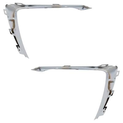 New Pair Of Grille Trim Compatible With Chevrolet Cruze Lt 4 Cyl 1.6L Cruze Lt 4 Cyl 1.4L 2019 By thumbnail 8