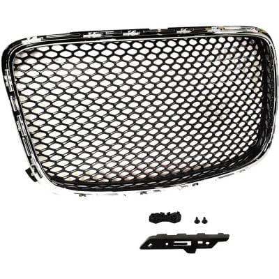 New Grille Assembly Compatible With Chrysler 300 Touring 6 Cyl 3.6L 300 C 8 Cyl 5.7L 300 S 6 Cyl thumbnail 4