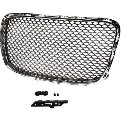 New Grille Assembly Compatible With Chrysler 300 Touring 6 Cyl 3.6L 300 C 8 Cyl 5.7L 300 S 6 Cyl thumbnail 6