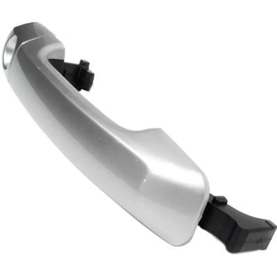 Front Driver Side Exterior Door Handle Compatible With 2007-2014 Toyota Fj Silver With Key Hole thumbnail 4