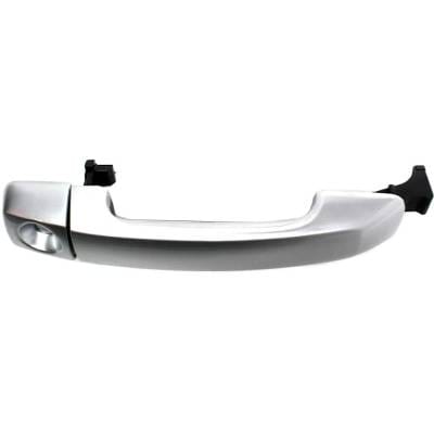 Front Driver Side Exterior Door Handle Compatible With 2007-2014 Toyota Fj Silver With Key Hole thumbnail 8