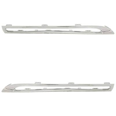 New Left Upper And Right Upper Grille Trim Compatible With Mercedes Benz Glc300 4Matic Glc300 Base thumbnail 2