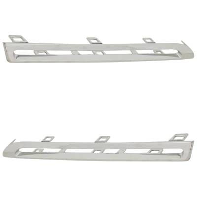 New Left Upper And Right Upper Grille Trim Compatible With Mercedes Benz Glc300 4Matic Glc300 Base thumbnail 4