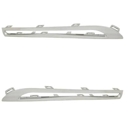 New Left Upper And Right Upper Grille Trim Compatible With Mercedes Benz Glc300 4Matic Glc300 Base thumbnail 6