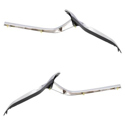 New Front Left And Front Right Grille Trim Compatible With Mazda 3 Select 4 Cyl 2.5L 3 Preferred 4 thumbnail 12