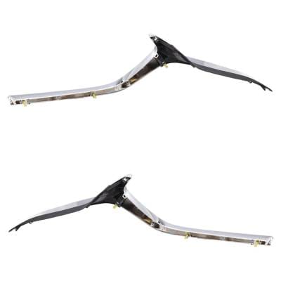 New Front Left And Front Right Grille Trim Compatible With Mazda 3 2.5 S 4 Cyl 2.5L 3 Select 4 Cyl thumbnail 10