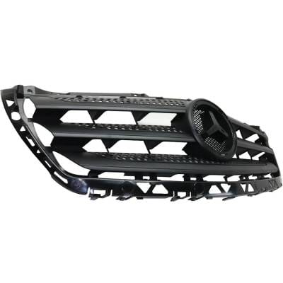 New Black Grille Assembly Compatible With Mercedes Benz Sprinter 2500 Base 6 Cyl 3.0L Sprinter 3500 thumbnail 4