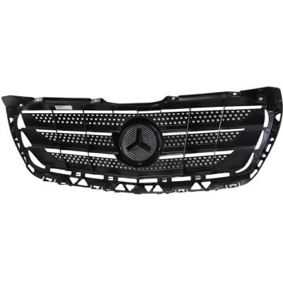 New Black Grille Assembly Compatible With Mercedes Benz Sprinter 2500 Base 6 Cyl 3.0L Sprinter 3500 thumbnail 10