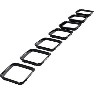 New Center Grille Trim Compatible With Jeep Grand Cherokee Srt Grand Cherokee Trackhawk 2017-2021 By thumbnail 6