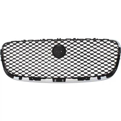 New Chrome Shell Grille Assembly Compatible With Jaguar F-Pace R-Sport 6 Cyl 3.0L F-Pace R-Sport 4 thumbnail 10