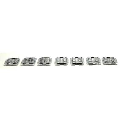 New Chrome Grille Assembly Compatible With Jeep Grand Cherokee Overland 8 Cyl 5.7L Grand Cherokee thumbnail 12